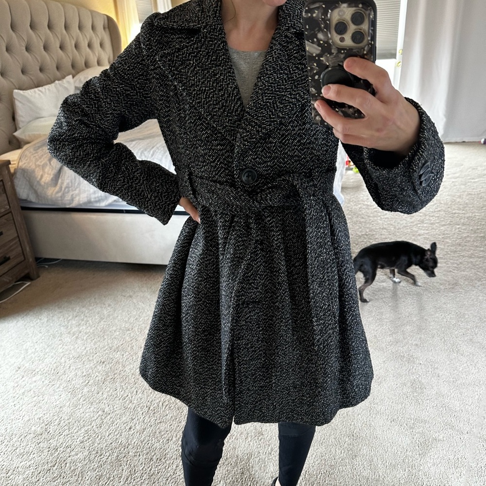 Maternity pea coat